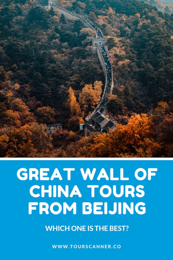 Great Wall Of China From Beijing Pinterest