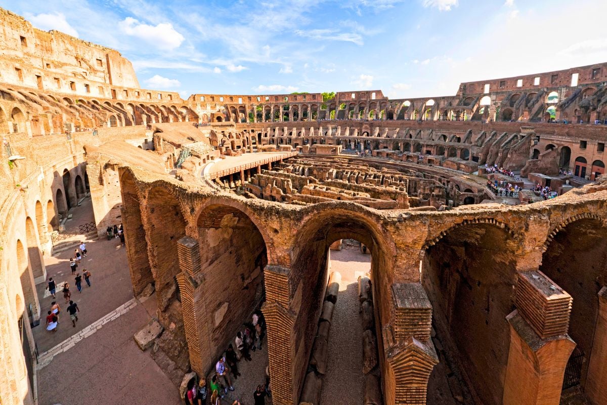 The Arena and the Hypogeum, Rome