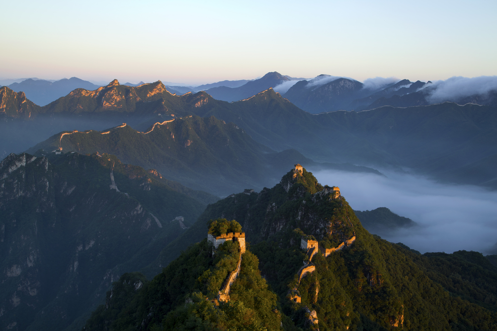 Great Wall of China - Panoramic view