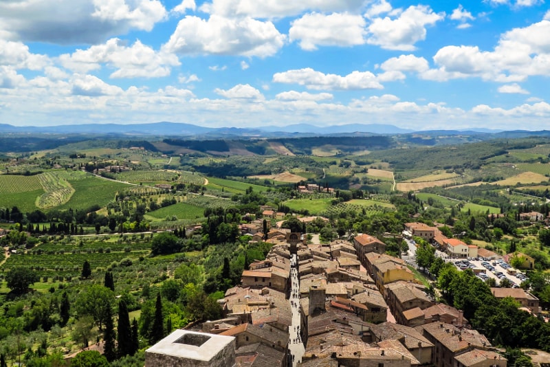 Tour enogastronomici della Toscana di San Gimignano - tour degustazione vini Toscana