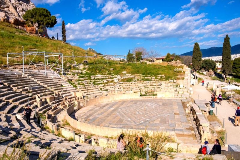 The Theater of Dionysus, Acropolis