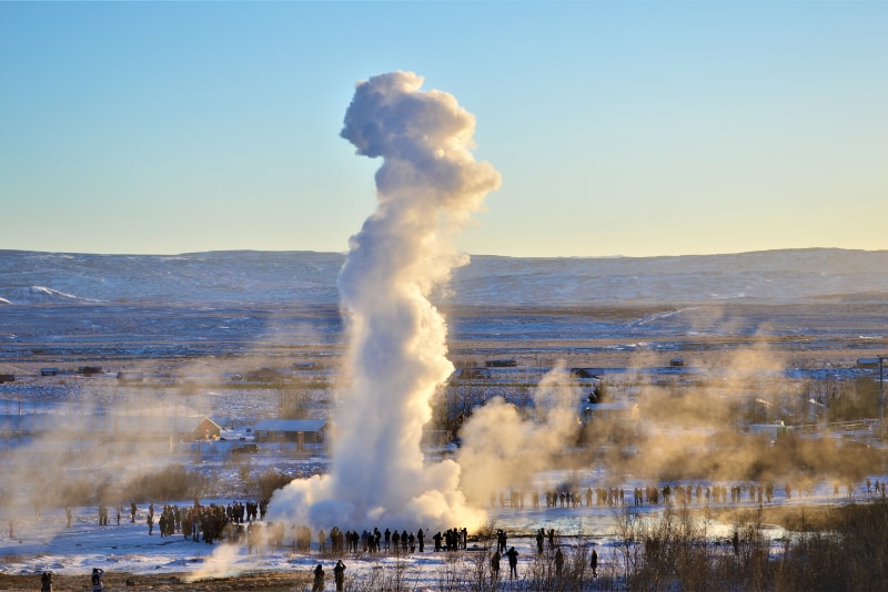 Der Große Geysir - Tagesausflüge von Reykjavik