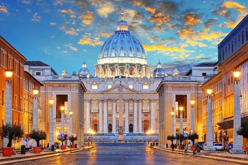 Vatican - Visiter Rome la Nuit