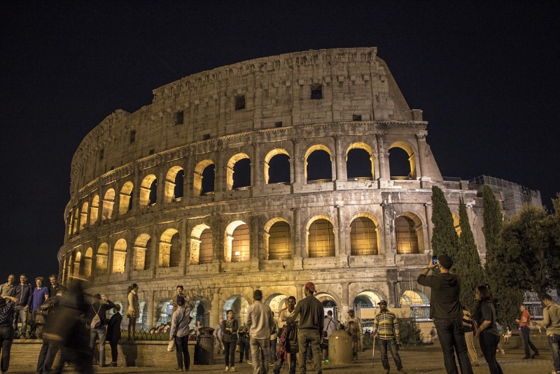 Colisée - Visiter Rome la Nuit