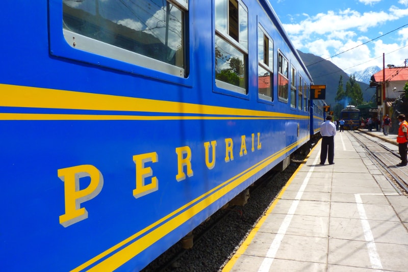 Train station to Machu Picchu