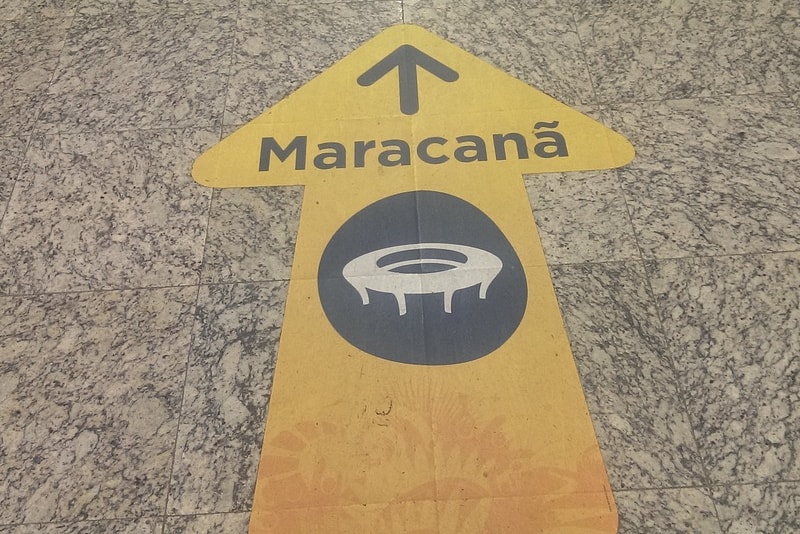 Maracana football stadium