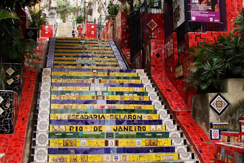 Selaron Steps city tours