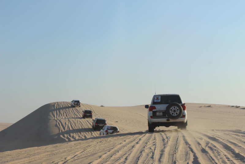 Dune bashing - Scalo aeroporto di Doha