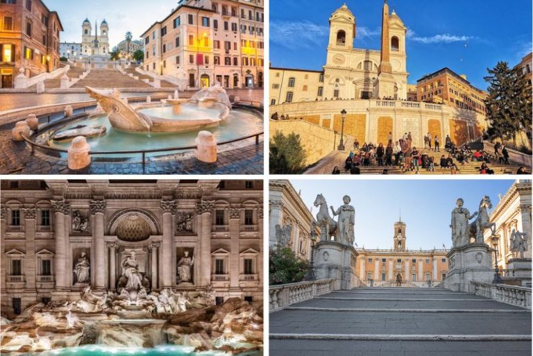 Plätze und Brunnen in Rom