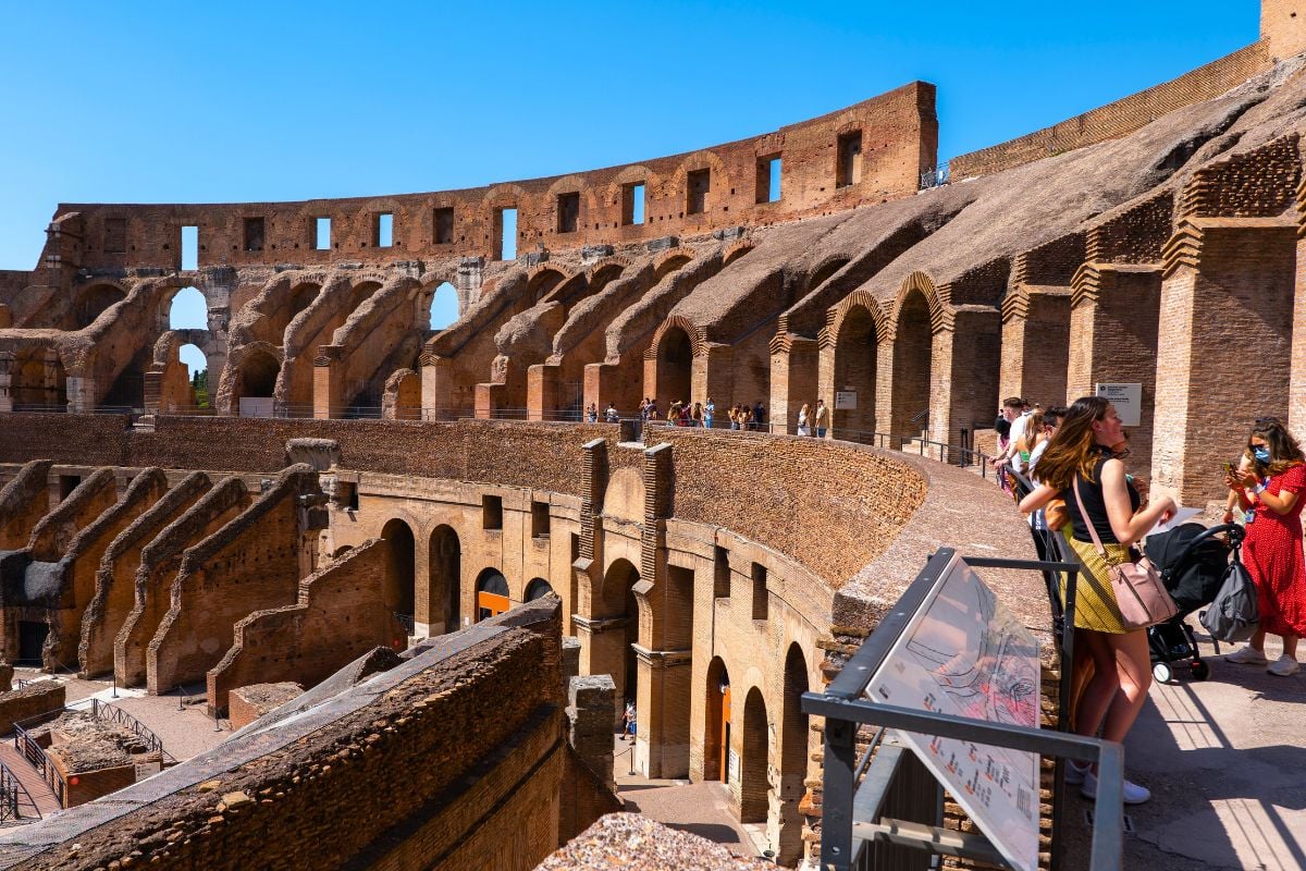 Visite del belvedere del Colosseo - 3, 4, 5 livello