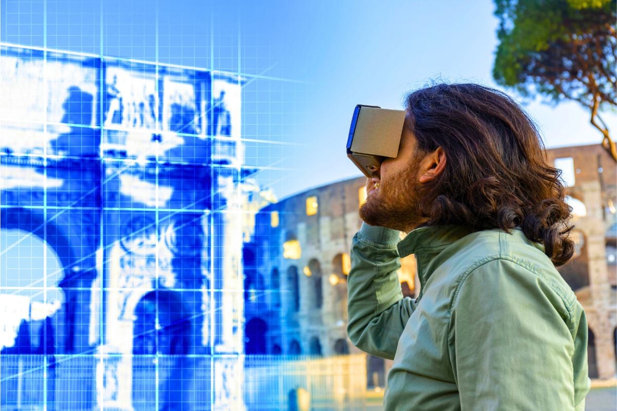 Visite guidate con realtà virtuale del Colosseo