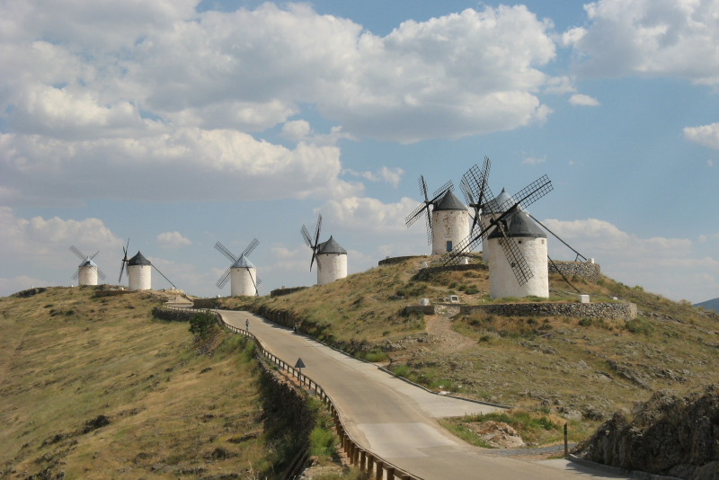 Windmühlen in Consuegra - Tagesausflüge von Madrid