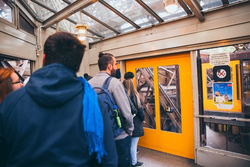 Eiffel Tower tickets with elevator access to second floor