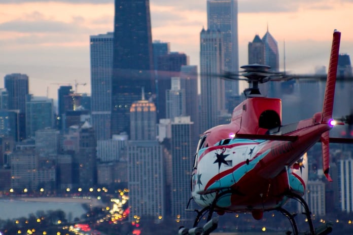 Helicopter tours in Chicago