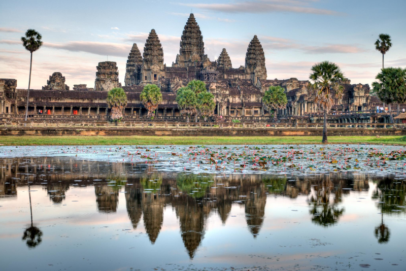 Angkor temples view - Angkor temples tours