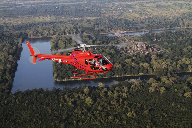 Angkor temples helicopter tour - Angkor temples tours