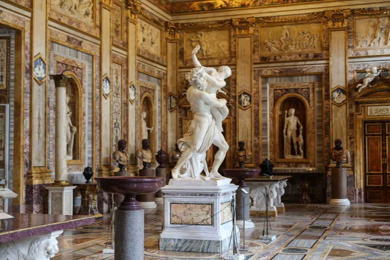 borghese gallery tours - The Rape of Proserpina