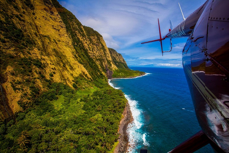helicopter tours in Big Island