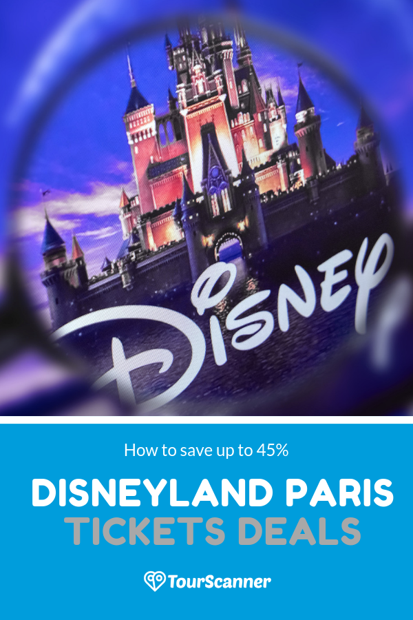 Disneyland Paris tickets deals board