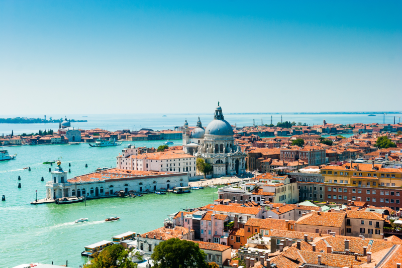 Gran canal de venecia