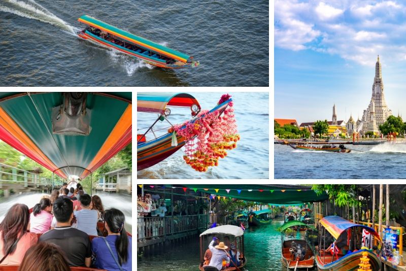 Excursion en bateau à longue queue et khlong - Excursions en bateau à Bangkok