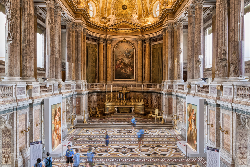 A decouvrir au Palais Royal de Caserte