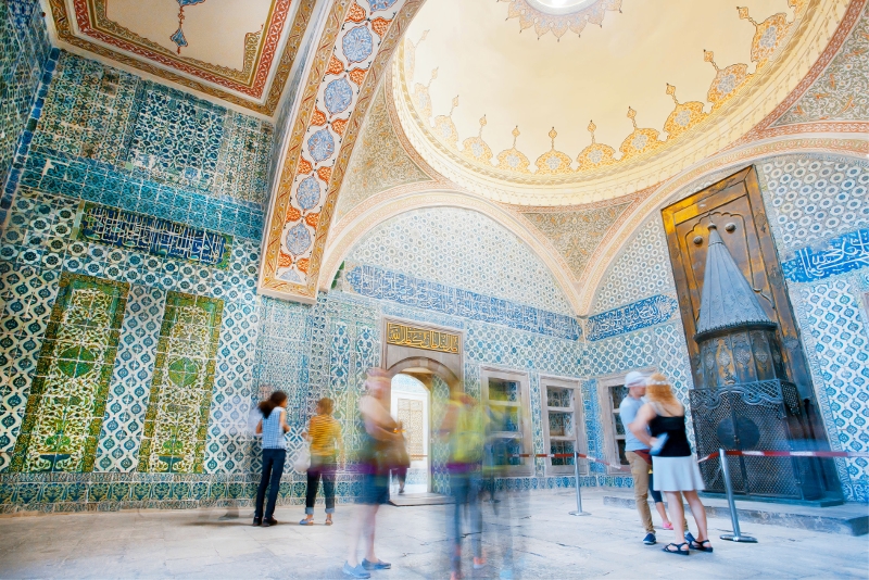 Visitas guiadas ao Palácio de Topkapi