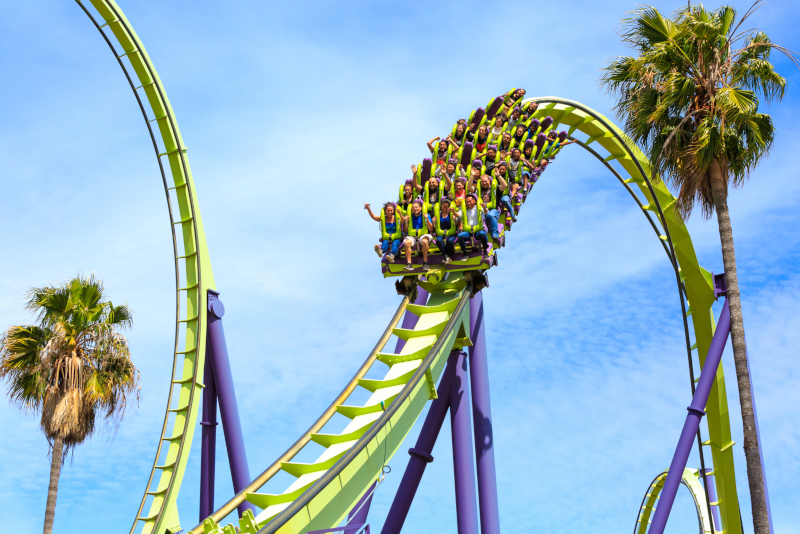 Parcs d'attraction Six Flags Discovery Kingdom # 27 en Californie