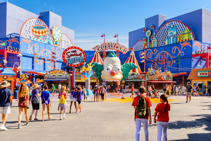 Universal Studios Hollywood #1 theme parks in California