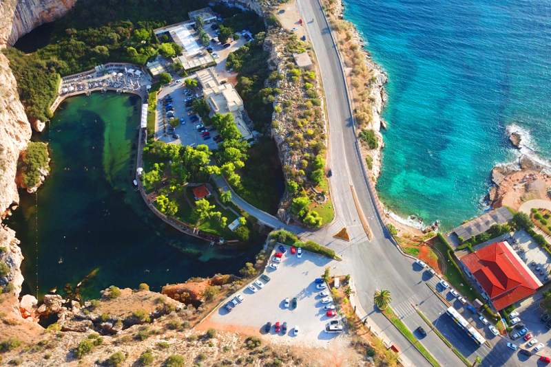 Lake Vouliagmeni day trips from Athens