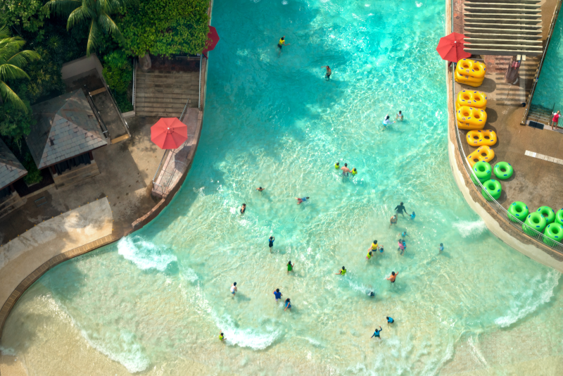 Adventure Cove Waterpark - N ° 3 des meilleurs parcs d'attractions à Singapour