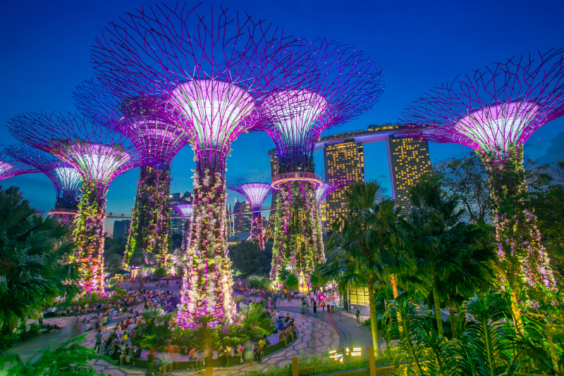 Garden by the Bay - N ° 15 des meilleurs parcs d'attractions à Singapour