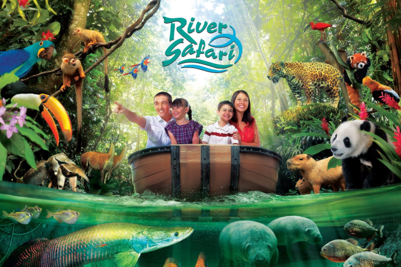 River Safari - N ° 7 des meilleurs parcs d'attractions à Singapour