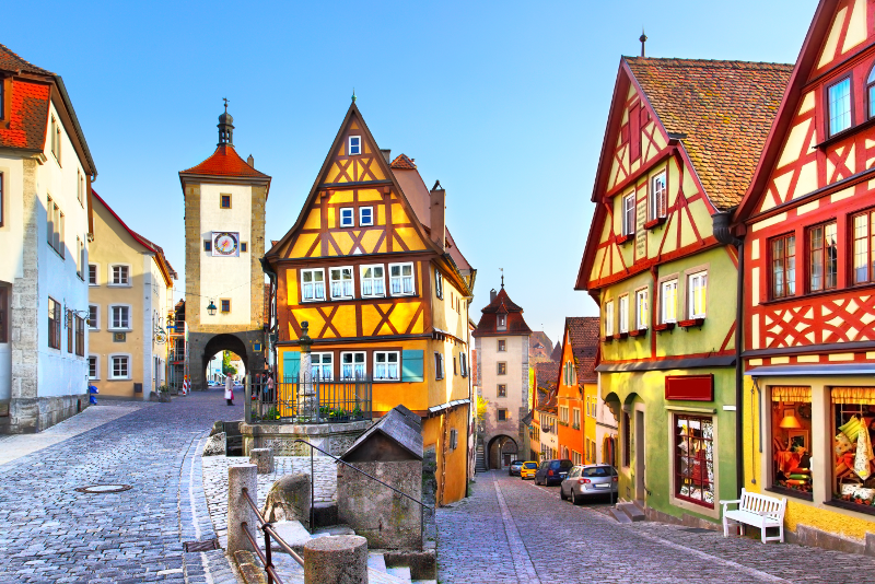 Rothenburg ob der Tauber # 3 Tagesausflüge ab München