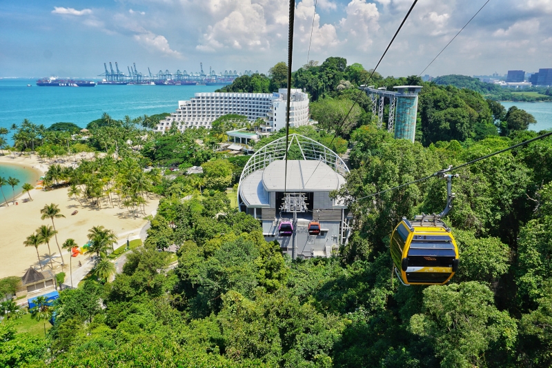 Singapore Cable Car - N ° 21 des meilleurs parcs d'attractions à Singapour