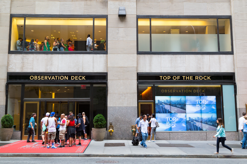 Top of the Rock tickets price