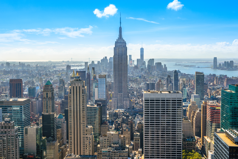 view from the Top of the Rock