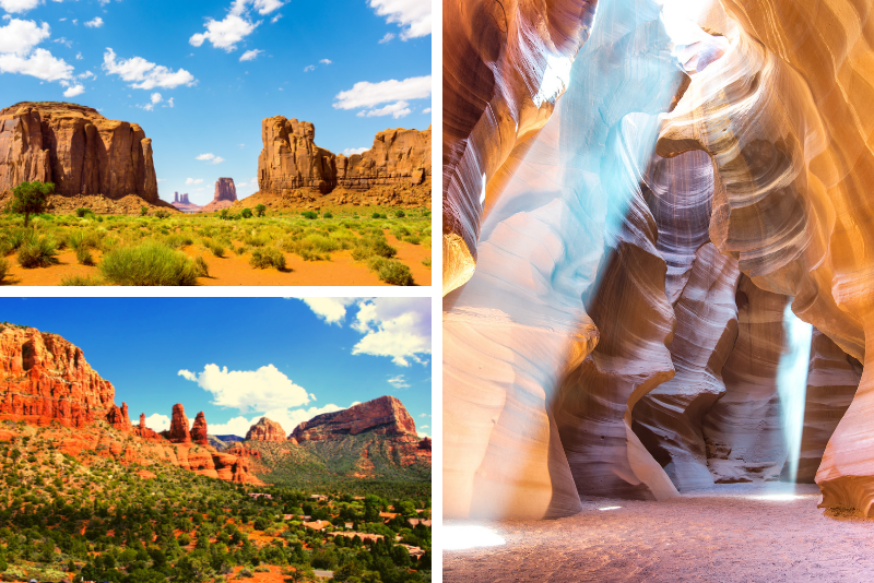 3-Day Tour Sedona, Monument Valley and Antelope Canyon from Las Vegas