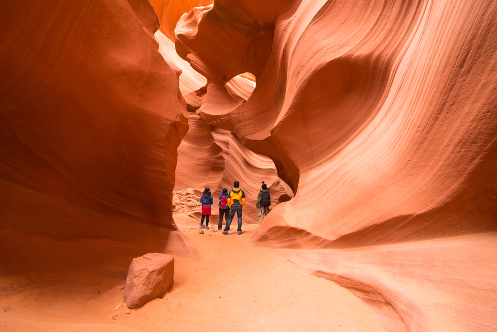 Tour di gruppo dell'Antelope Canyon