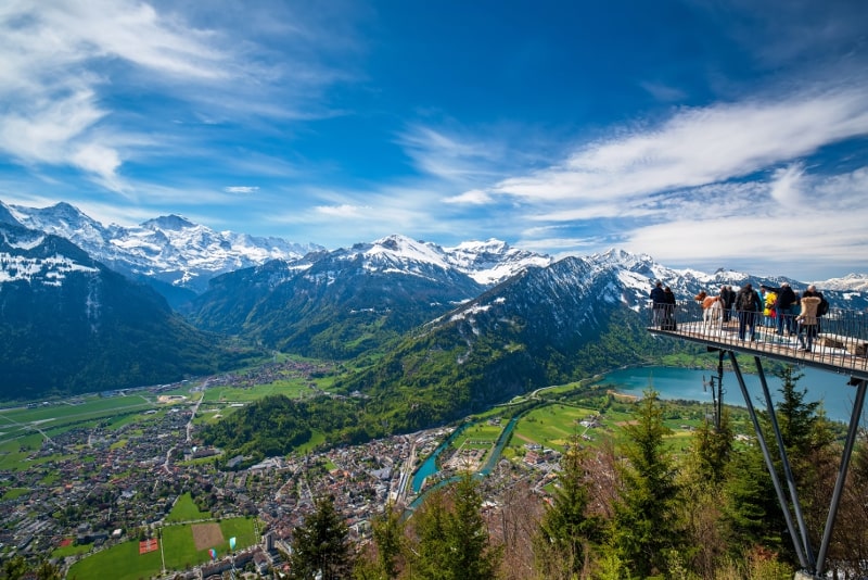 Excursions d'une journée à Interlaken au départ de Zurich