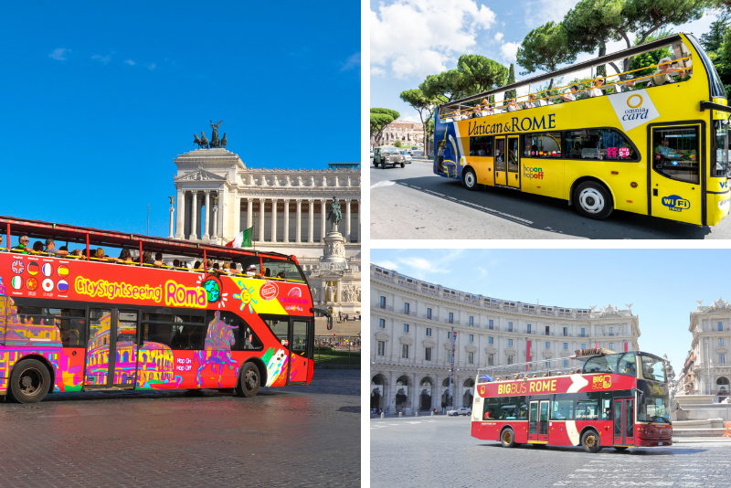 Rome bus tours companies