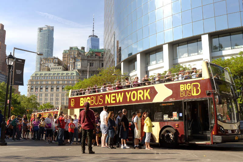 book online hop on hop off NYC bus tour