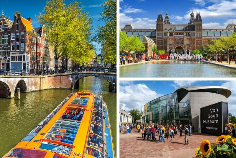 Van Gogh Museum and Rijksmuseum skip-the-line guided visit, lunch and cruise