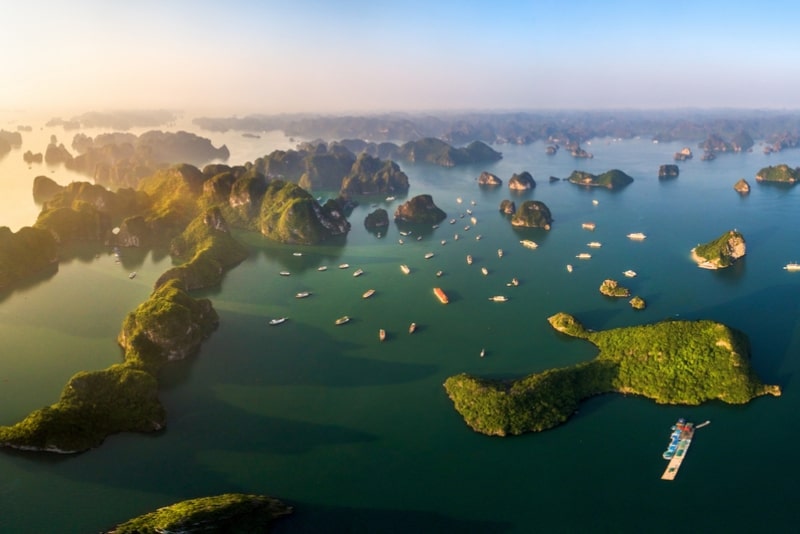 Crociera di lusso a Hanoi di 2 giorni e 1 notte nella baia di Halong e nella baia di Lan Ha