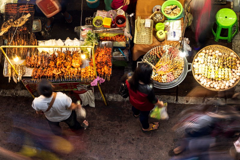 Bangkok Food Tour of Bang Rak with Local Guide