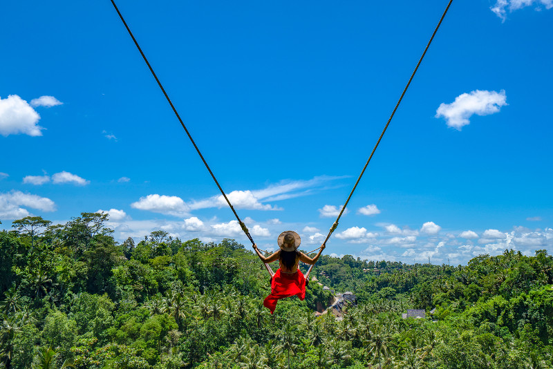 Ubud: excursión privada al columpio Jungle Swing