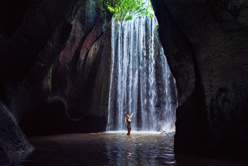 Bali Tukad Cepung Wasserfall & Jungle Swing Private Tagestour