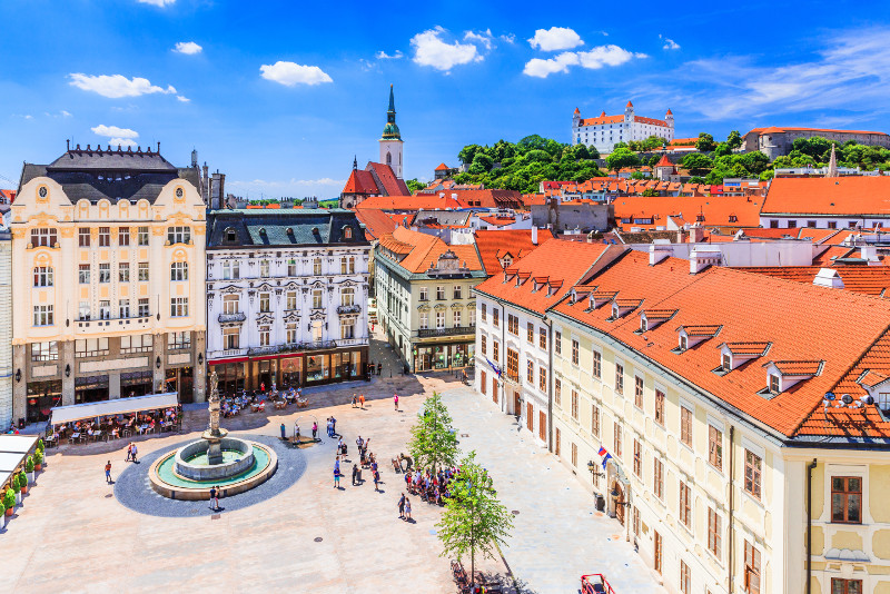 Bratislava day trips from Budapest