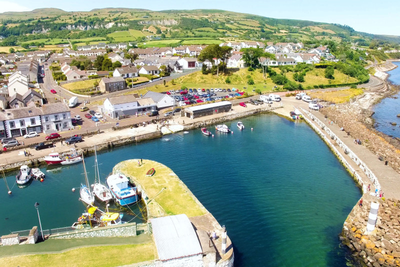 Carnlough Harbour Game of Thrones filming location