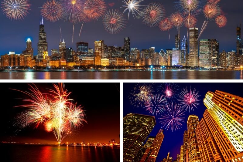 Chicago 3D Fireworks Cruise on Lake Michigan